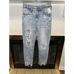 Light Blue Stonewash Ripped Jeans Size 2 New With Tags